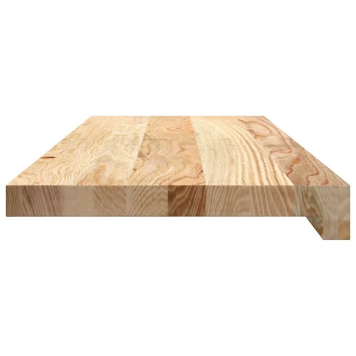 Vidaxl Stair Treads 16 Pcs Untreated 70x25x2 Cm Solid Wood Oak