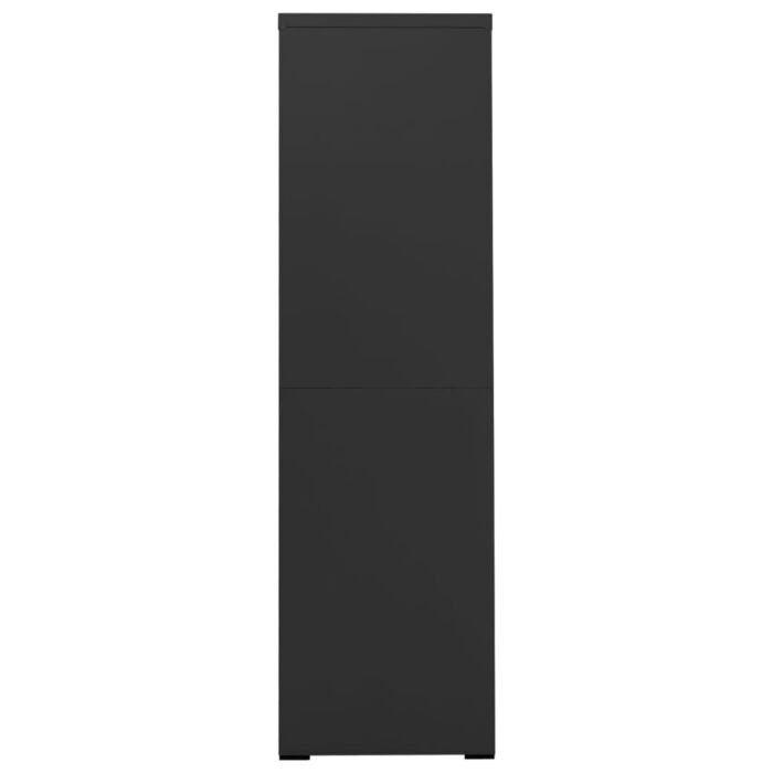 Vidaxl Filing Cabinet Anthracite 90x46x164 Cm Steel