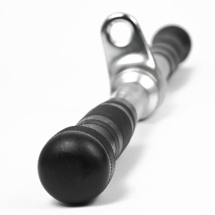 Straight Revolving Bar With Rubber Grip