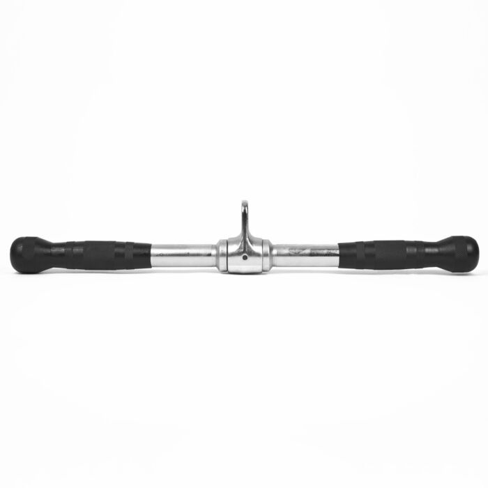 Straight Revolving Bar With Rubber Grip