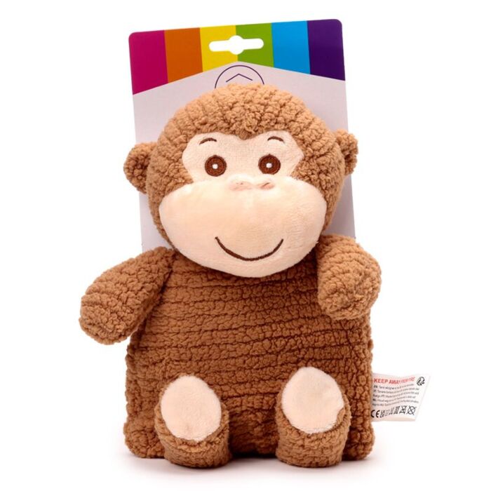 Microwavable Plush Wheat And Lavender Heat Pack - Monkey