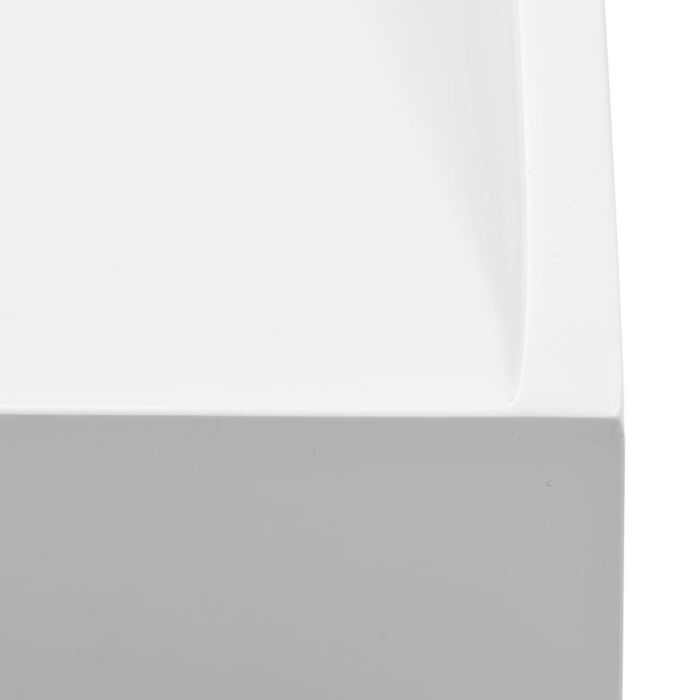 Vidaxl Wash Basin 120x46x11 Cm Mineral Cast/marble Cast White