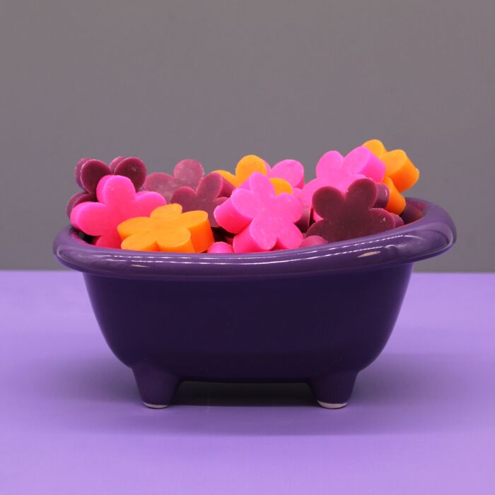 Flower Guest Soaps - Lilac - Pack Of 10