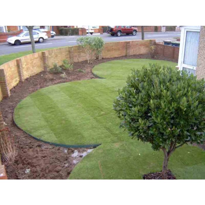 Swift Edge Garden Edging - 12m Pack - Brown