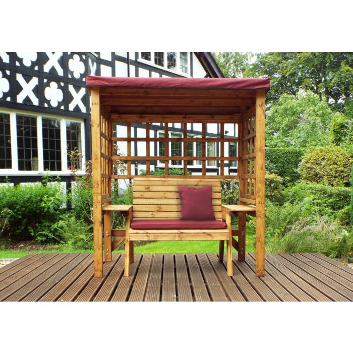 Wentworth Two Seat Arbour - Burgundy