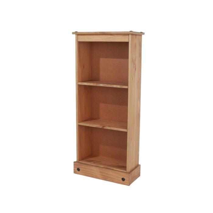 Corona Low Narrow Bookcase