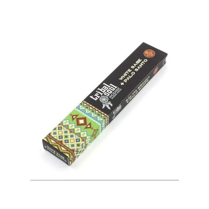 Tribal Soul Incense Sticks - White Sage + Palo Santo