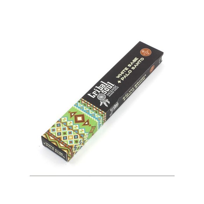 Tribal Soul Incense Sticks - White Sage + Palo Santo