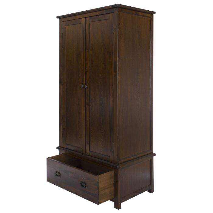 Boston 2 Door, 1 Drawer Wardrobe