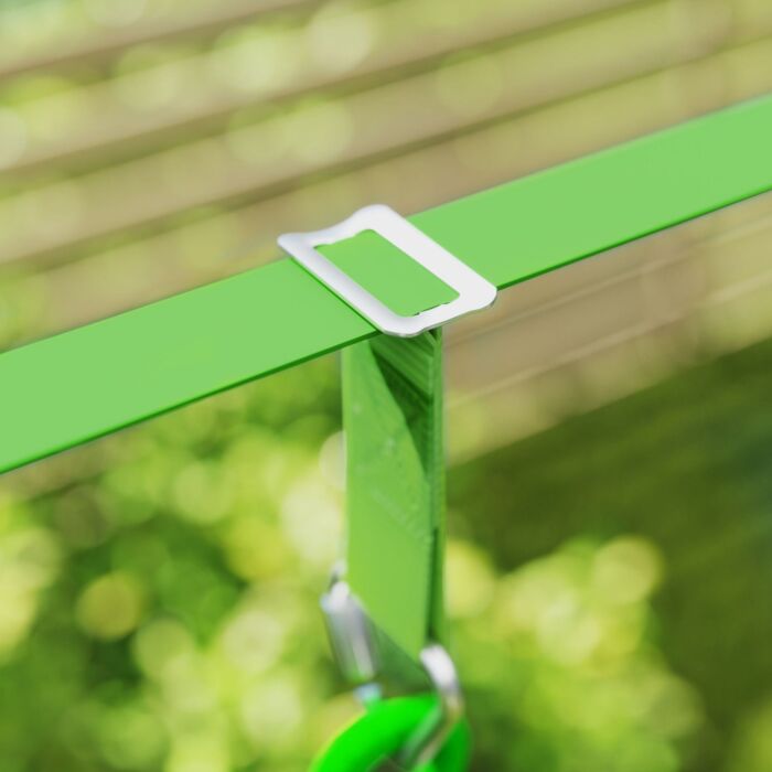 Aiyaplay Obstacle Course For Kids With 10pcs Slackline Kit, With Monkey Bars, Gym Rings, Rope Ladder, Nest Swing, Hanging Tray