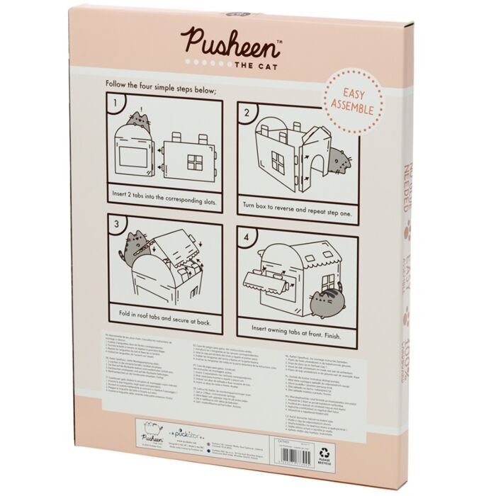 Cardboard Cat Den Playhouse - Pusheen The Cat