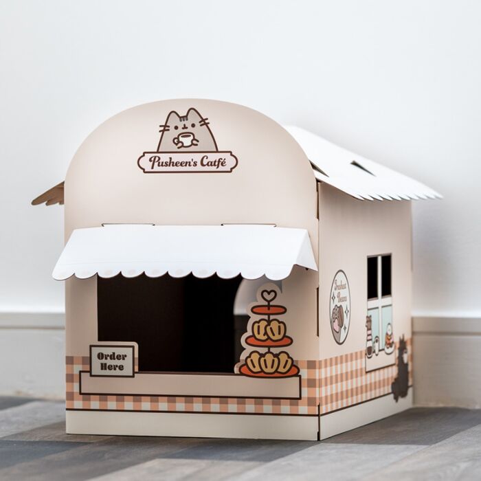 Cardboard Cat Den Playhouse - Pusheen The Cat