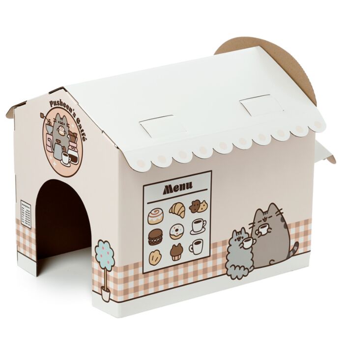 Cardboard Cat Den Playhouse - Pusheen The Cat