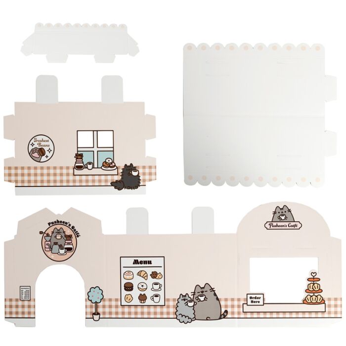 Cardboard Cat Den Playhouse - Pusheen The Cat