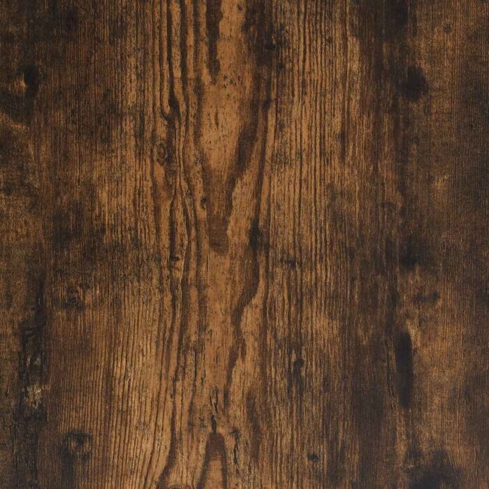 Vidaxl 4 Piece Bathroom Furniture Set Smoked Oak Engineered Wood