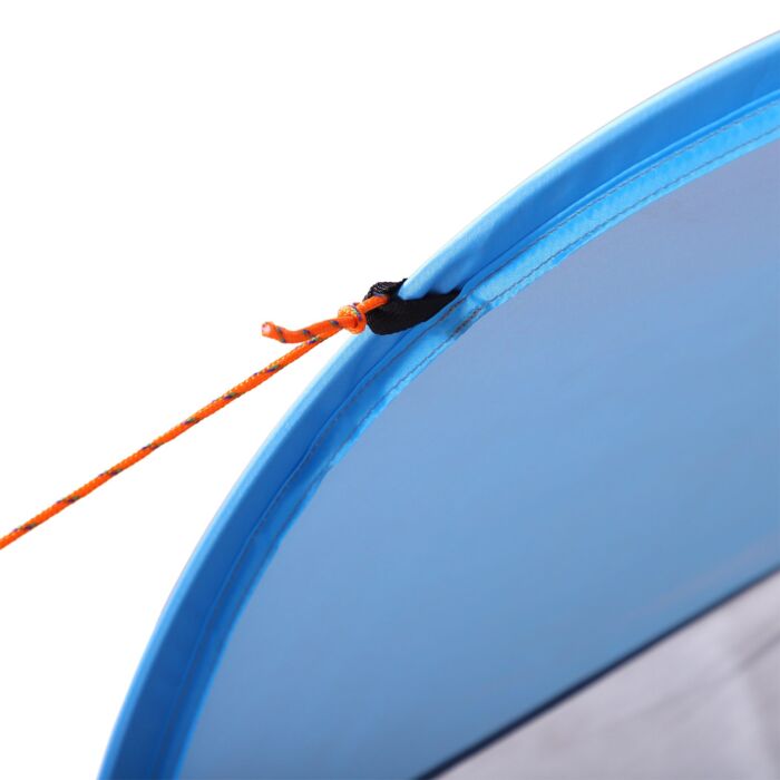 Outsunny 1-2 Person Pop Up Tent Beach Tent Hiking Uv 30+ Protection Patio Sun Shelter Portable Automatic - Blue