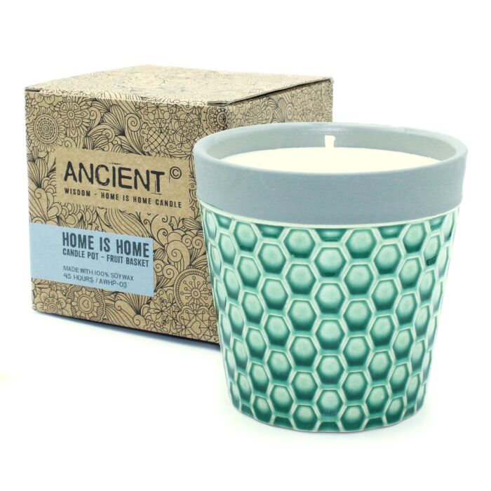 Home Is Home Candle Pots - Fruit Basket