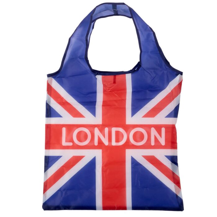 Handy Fold Up Big Ben London Shopping Bag With Holder