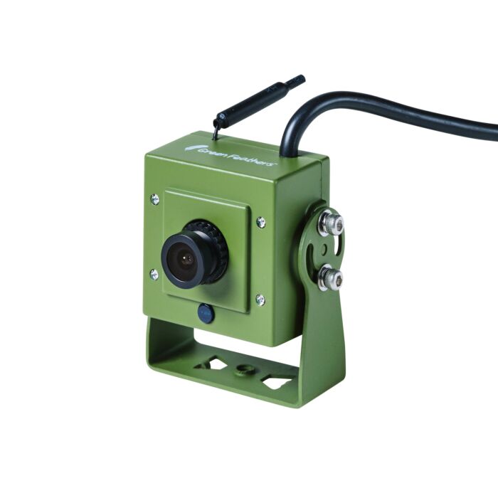 Green Feathers Bird Feeder Camera Bundle With Wifi Connection