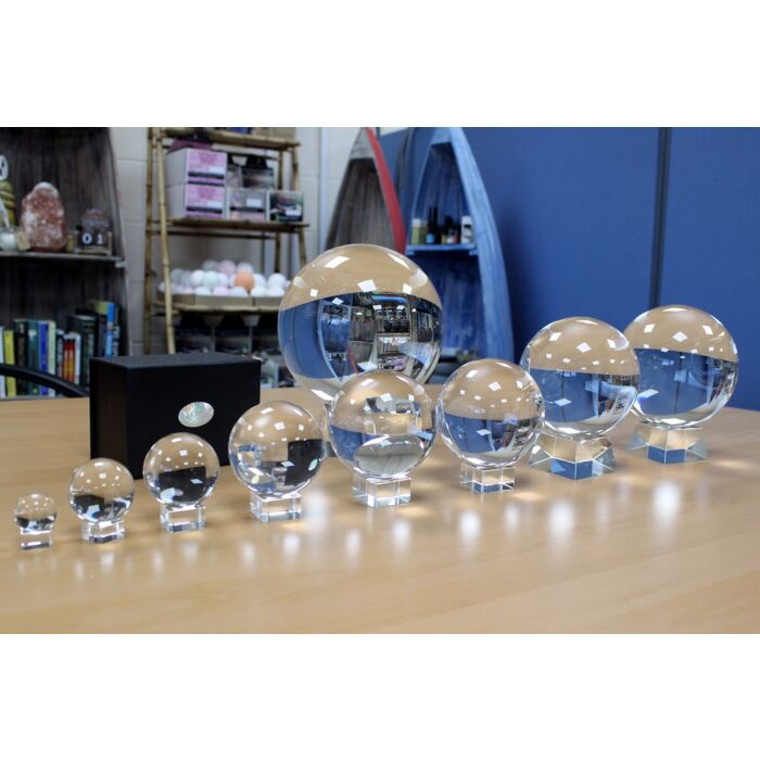 Crystal Ball On Stand 10cm