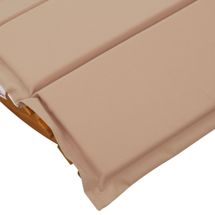 Vidaxl Sun Lounger Set Of 2 Taupe Solid Acacia Wood Standard Ergonomic