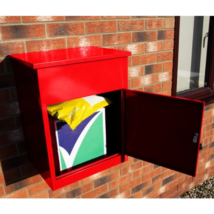 Red Parcel Post Box