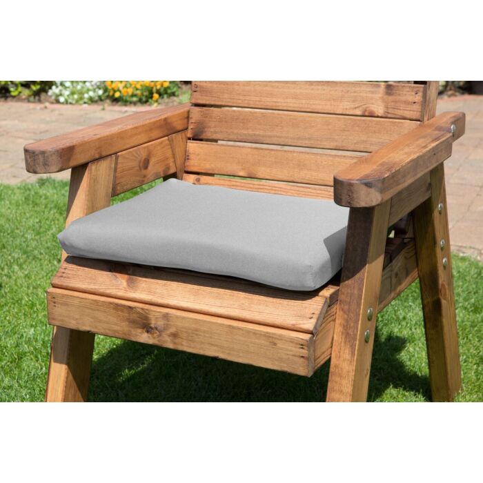 Four Seater Round Table Set - Grey