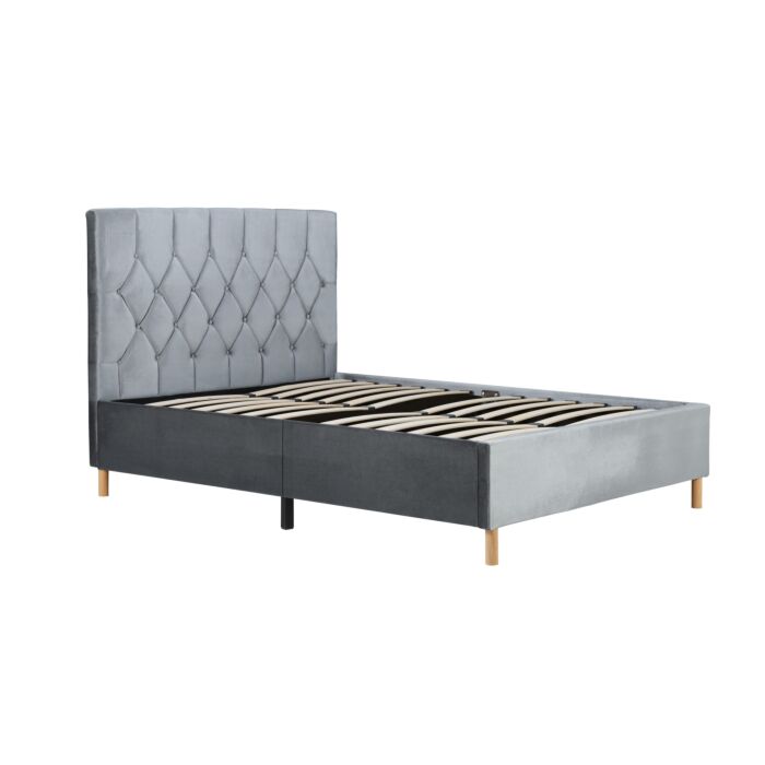 Loxley Double Bed Grey