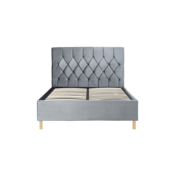 Loxley Double Bed Grey