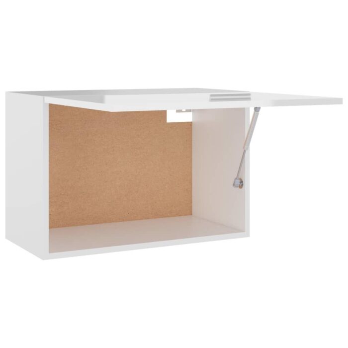 Vidaxl Hanging Cabinet High Gloss White 60x31x40 Cm Engineered Wood