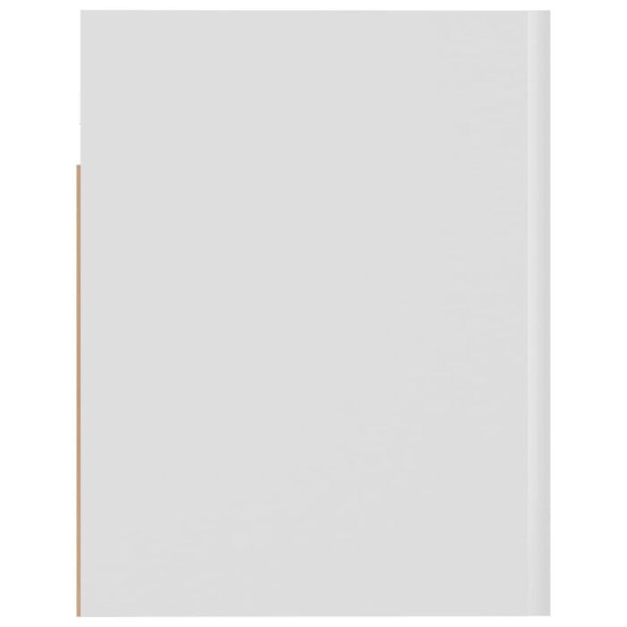 Vidaxl Hanging Cabinet High Gloss White 60x31x40 Cm Engineered Wood