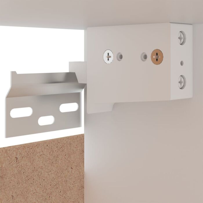 Vidaxl Hanging Cabinet High Gloss White 60x31x40 Cm Engineered Wood