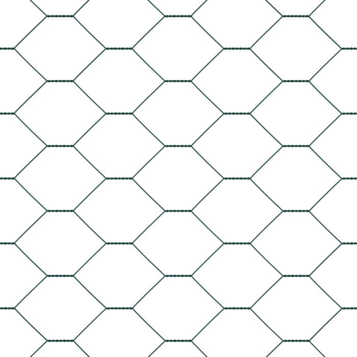 Vidaxl Hexagon Fence Green 1x50 M Steel, Vidaxl Fence Posts With Spike 13 Pcs Ø32 Mm 120 Cm Galvanised Steel