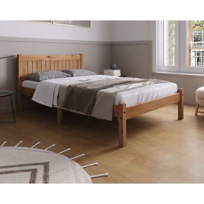 Rio Double Bed Pine