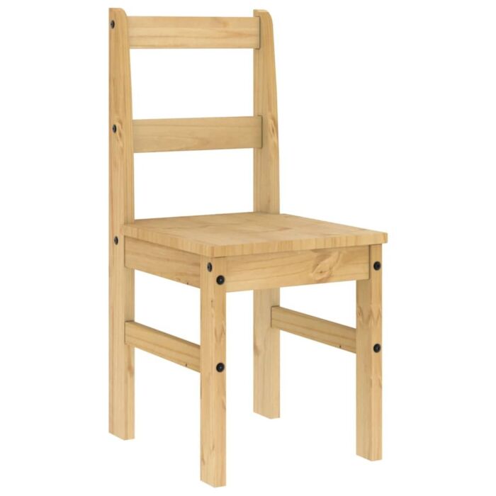 Vidaxl 5 Piece Dining Set Panama Solid Wood Pine