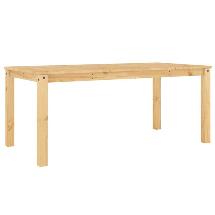 Vidaxl 5 Piece Dining Set Panama Solid Wood Pine