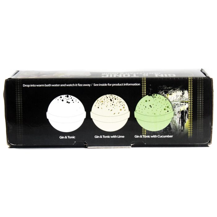 Set Of Three Gin & Tonic Bath Bombs