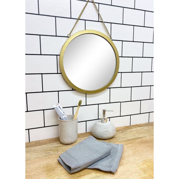 Taupe Ceramic Soap Dispenser