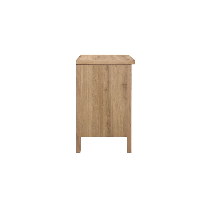 Hampstead 3 Drawer Bedside Oak