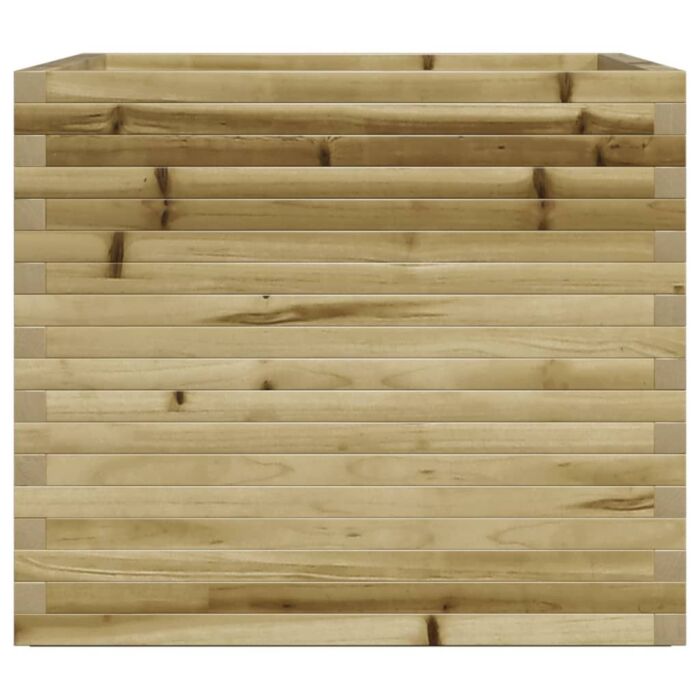 Vidaxl Garden Planter 80x80x72 Cm Impregnated Wood Pine