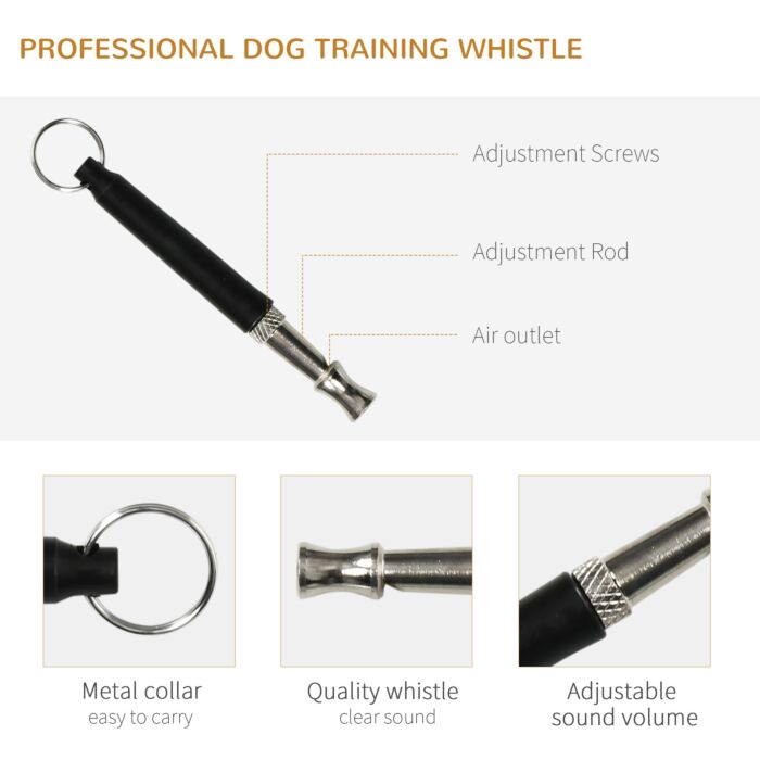 Pawhut 6-piece Dog Agility Equipment Set With 3(m) Long Tunnel & Canine Whistle, Pause Box, Jumps, Weave Poles, Multicolour