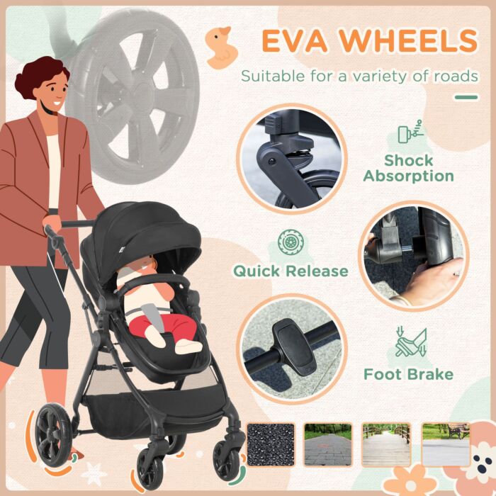 Lightweight stroller with reversible seat on sale