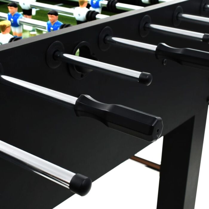Vidaxl Football Table Steel 60 Kg 140x74.5x87.5 Cm Black