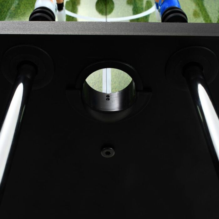 Vidaxl Football Table Steel 60 Kg 140x74.5x87.5 Cm Black