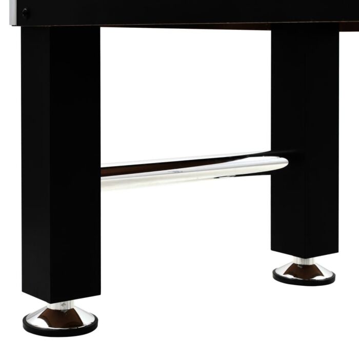 Vidaxl Football Table Steel 60 Kg 140x74.5x87.5 Cm Black