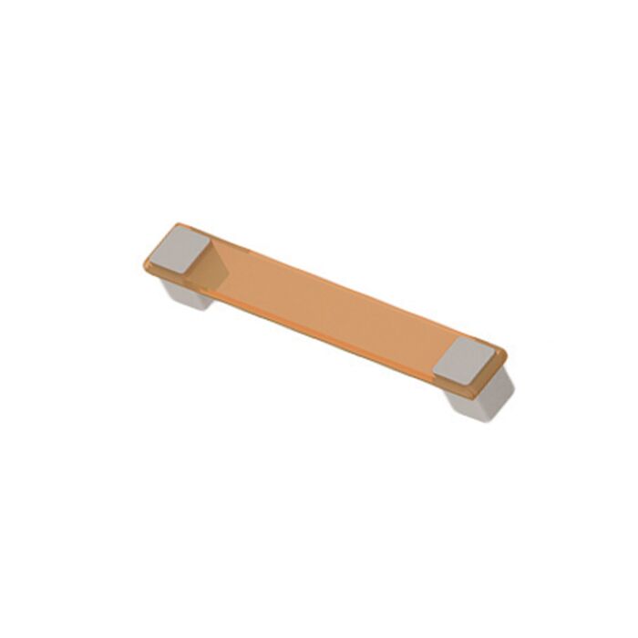 4kids 1 Door Desk Mobile In Light Oak And White High Gloss (orange Handles)