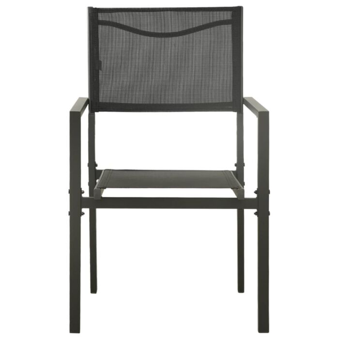 Vidaxl 7 Piece Outdoor Dining Set Steel
