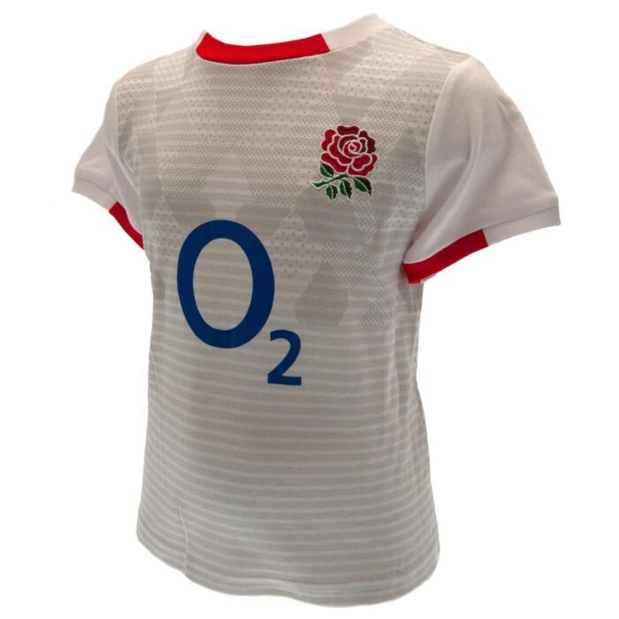 England Rfu Shirt & Short Set 6/9 Mths St