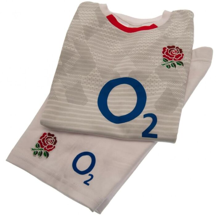 England Rfu Shirt & Short Set 6/9 Mths St