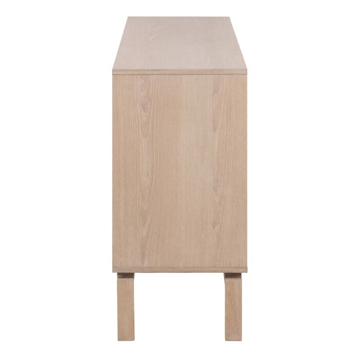 Linley 3 Door Sideboard In White Oak
